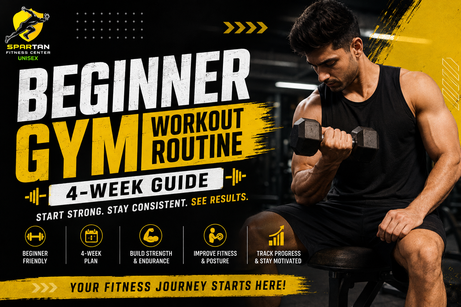 Beginner Gym Workout Routine
